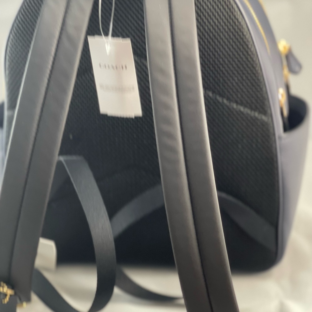 Coach Court Bawck Ruching Black Midnight / Gold - Picture 11 of 11